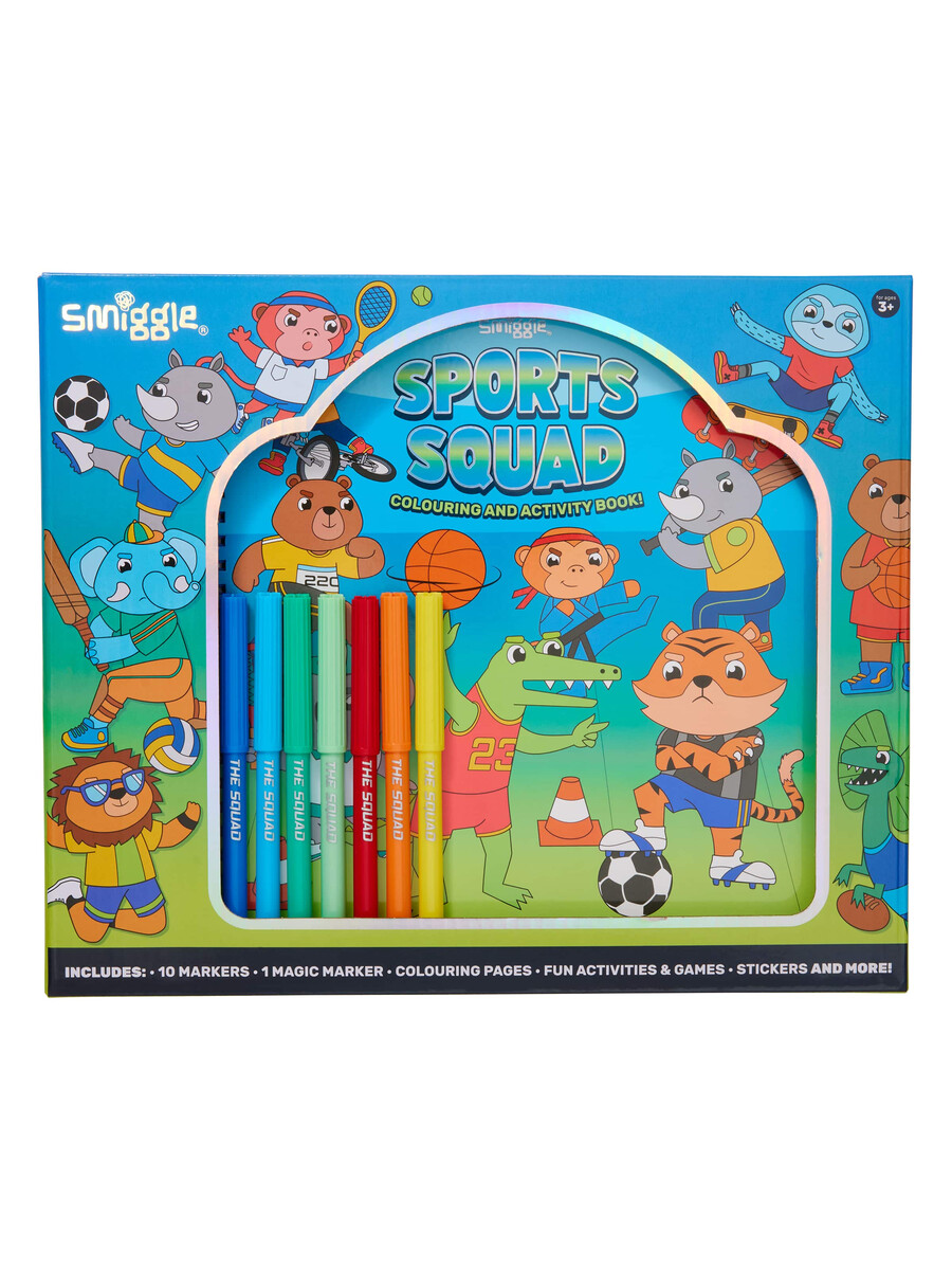 caja de libros con juego de actividades