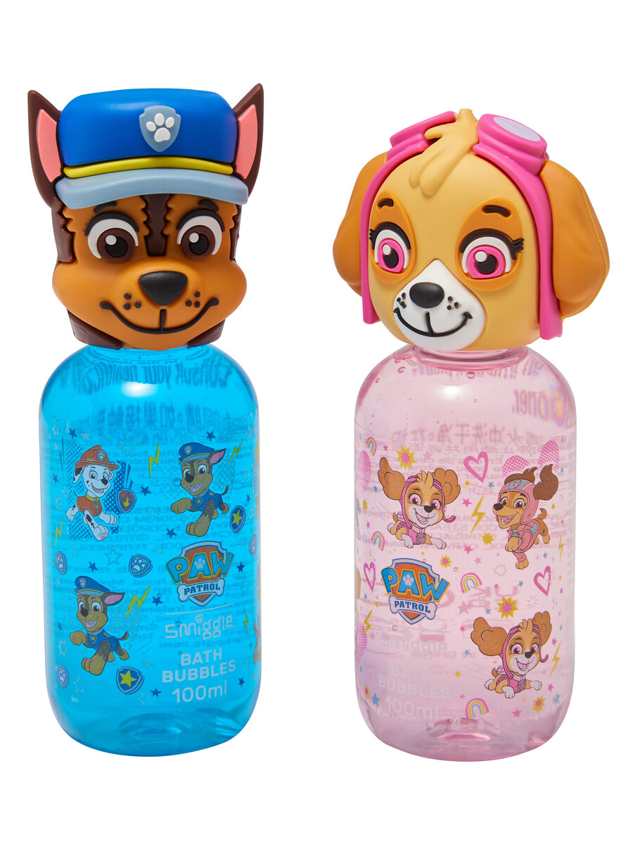 pack de regalo de baño de burbujas de paw patrol