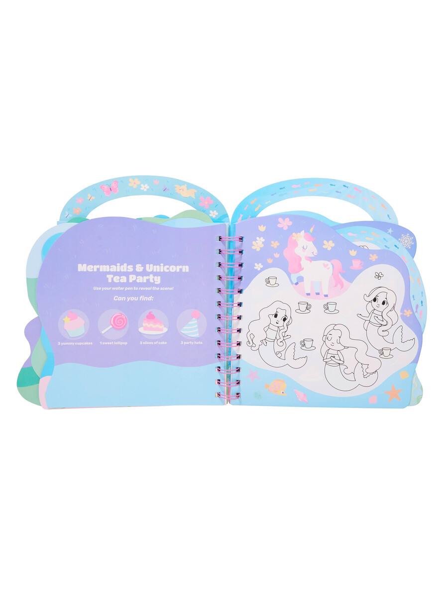 libro de actividades de magia con agua