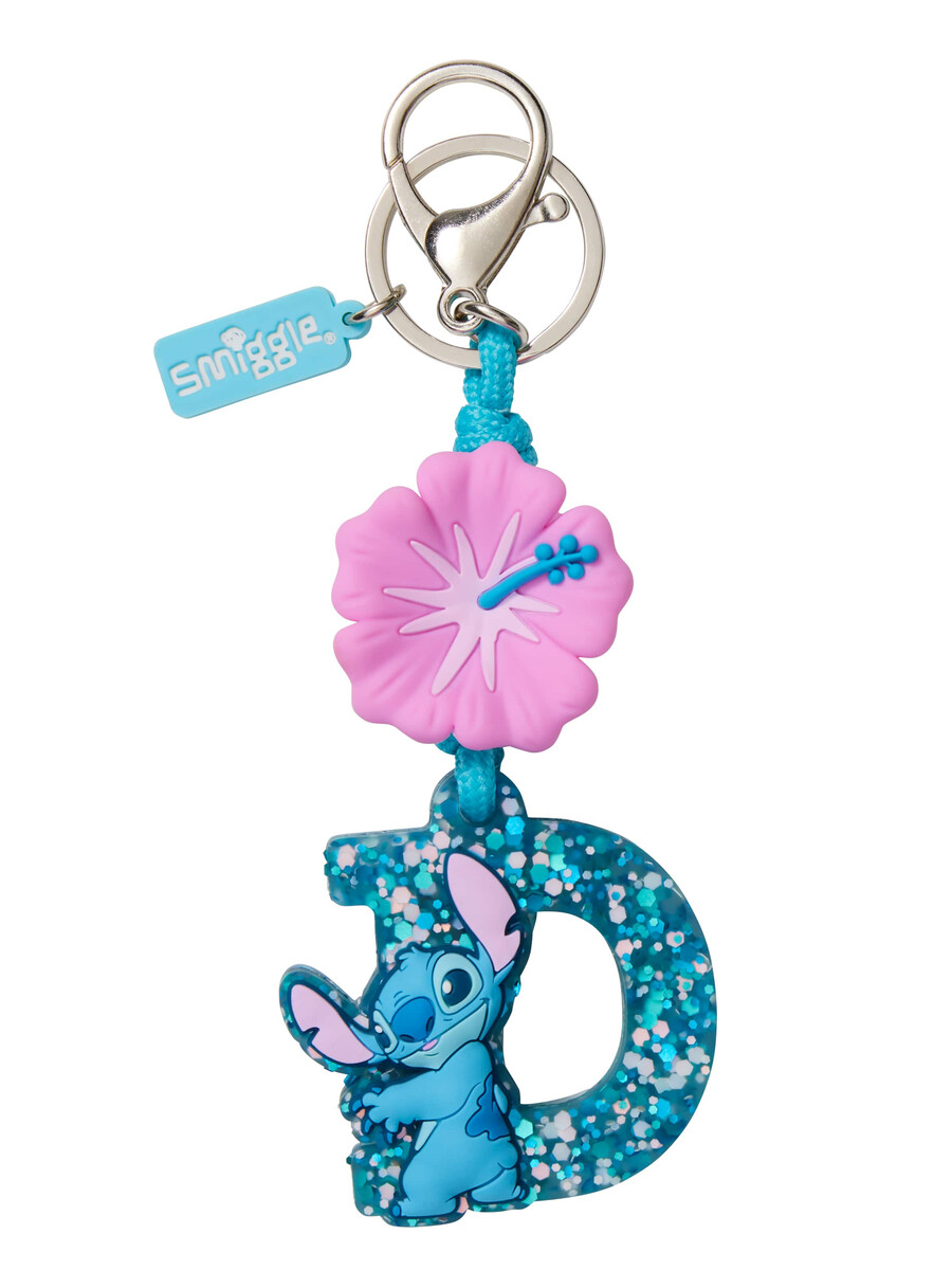 llavero con el alfabeto de stitch