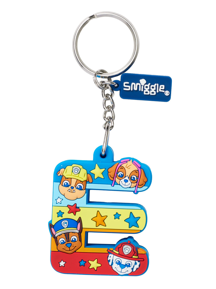 llavero perfumado con el alfabeto de paw patrol