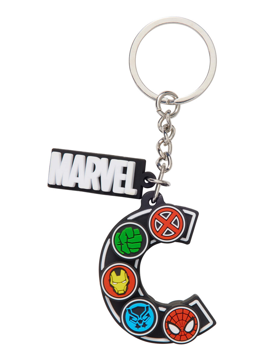 llavero del alfabeto de marvel