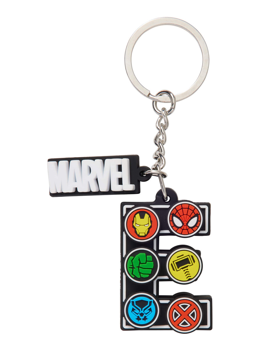 llavero del alfabeto de marvel