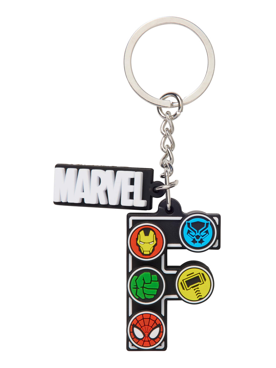 llavero del alfabeto de marvel
