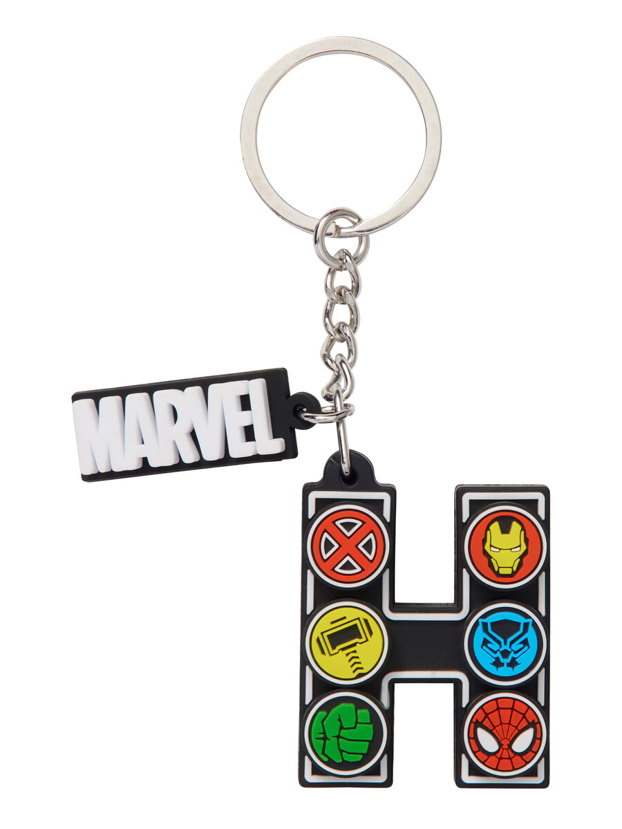 llavero del alfabeto de marvel