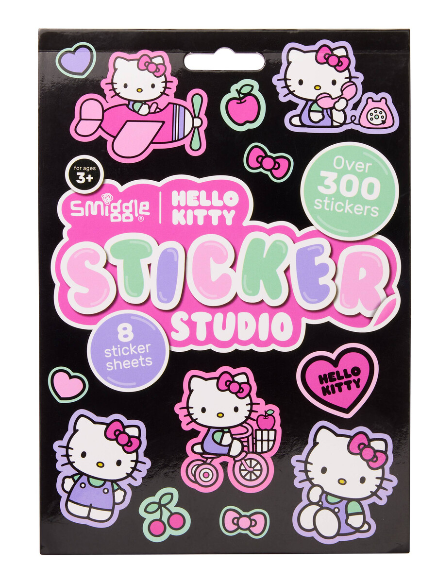 libro de pegatinas de hello kitty