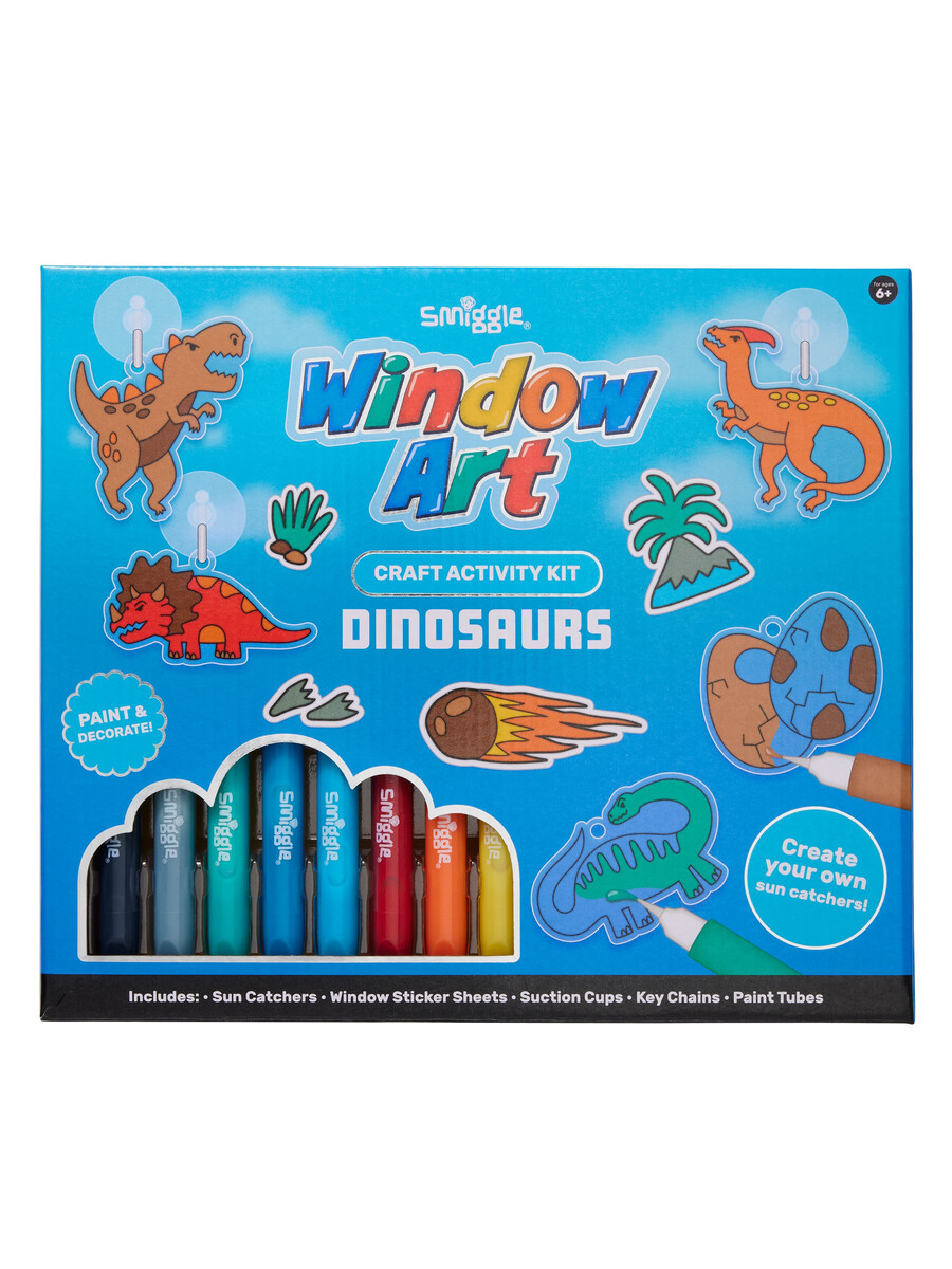 kit de regalo para actividades de manualidades con arte para ventanas