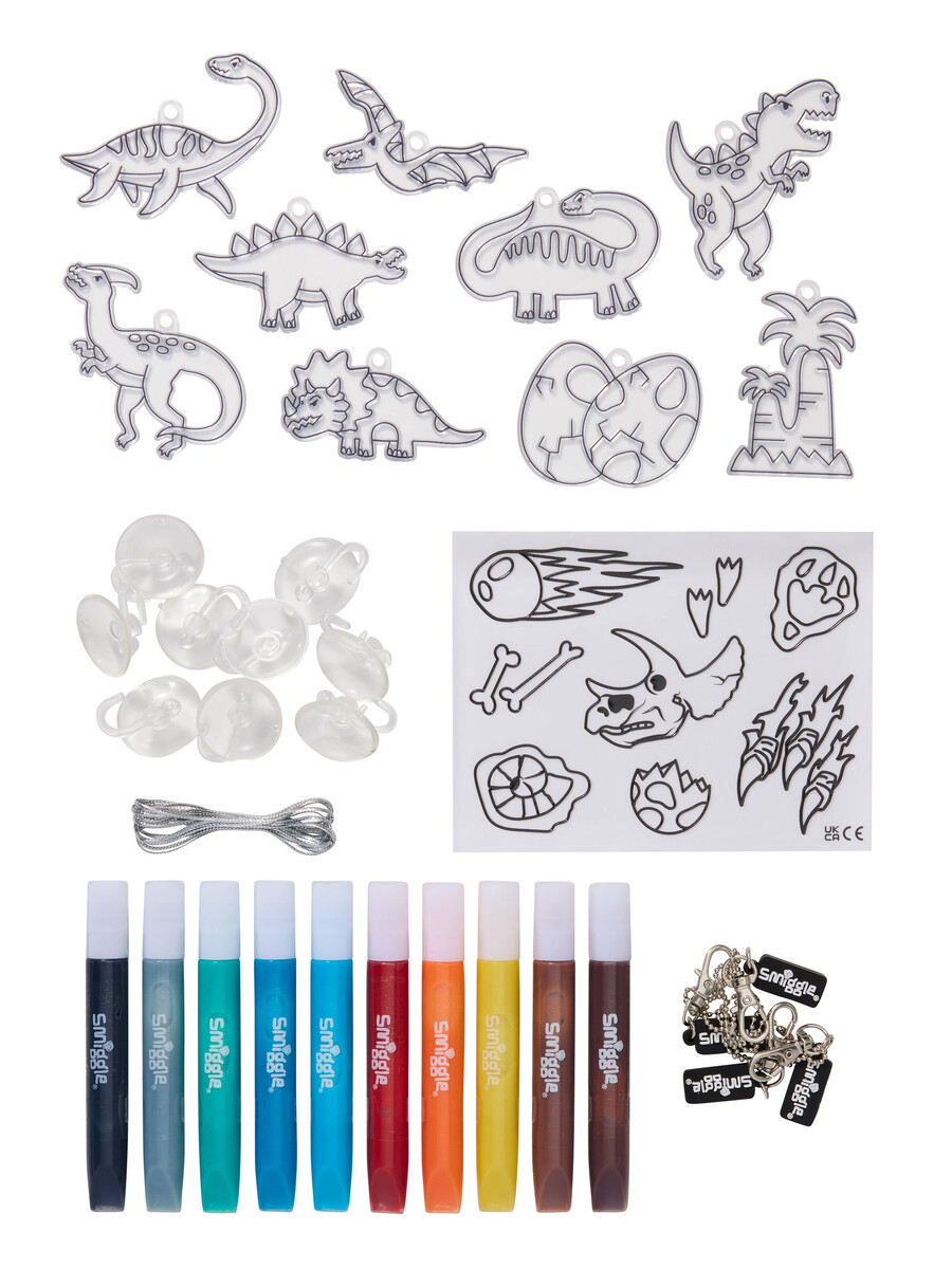 kit de regalo para actividades de manualidades con arte para ventanas