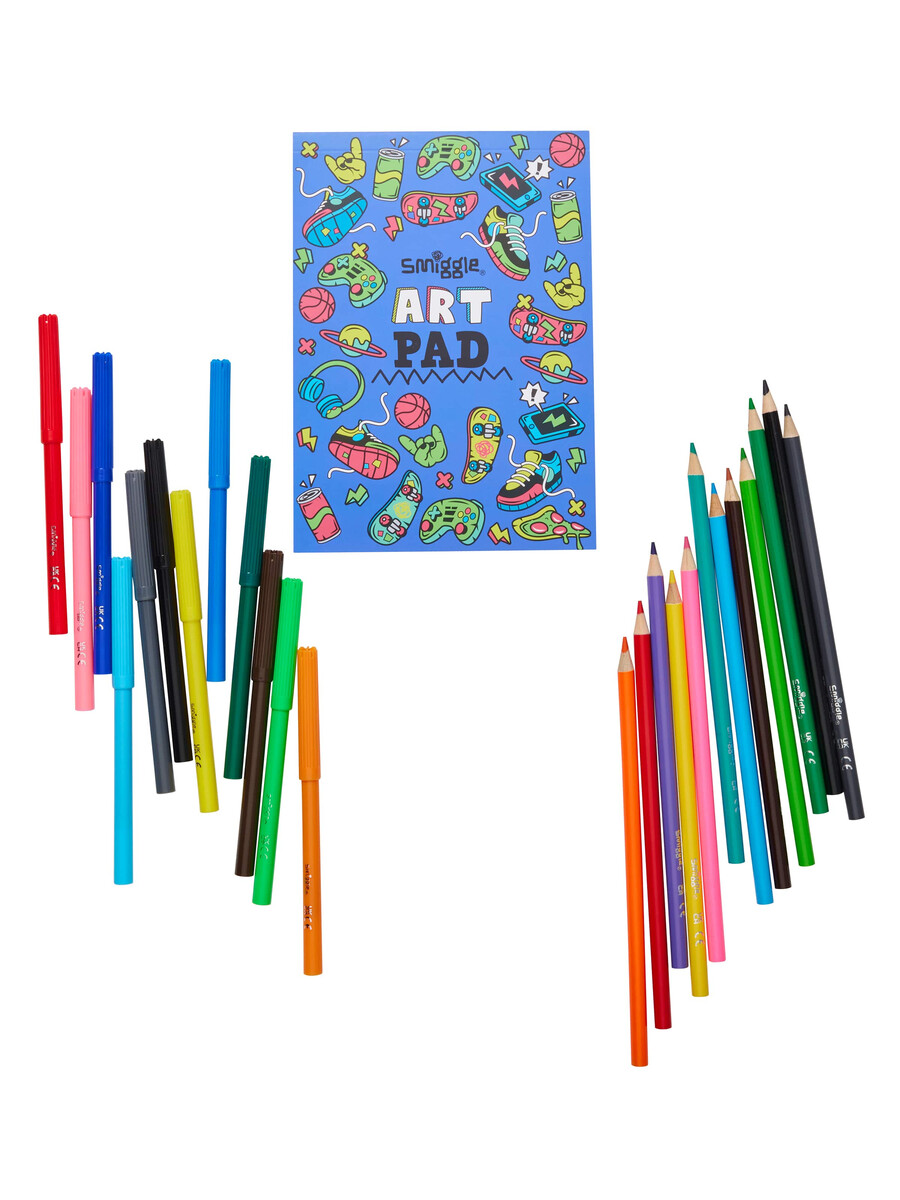 set de regalo para actividades de dibujo