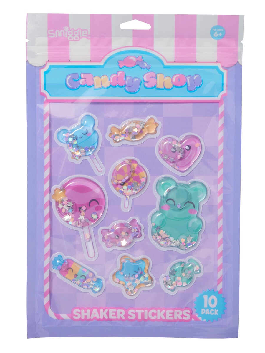 paquete de pegatinas para agitar