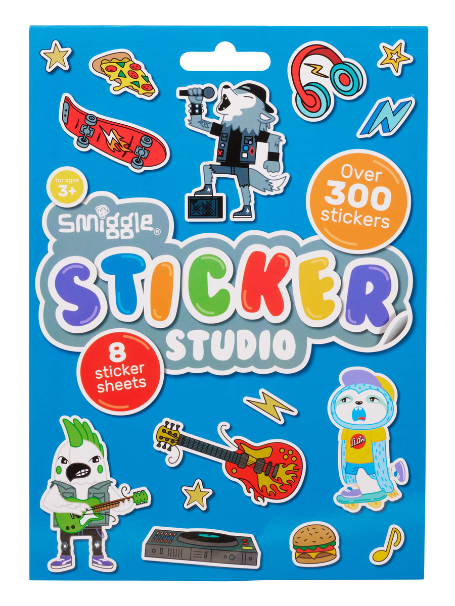 libro de pegatinas del estudio de las mejores amigas