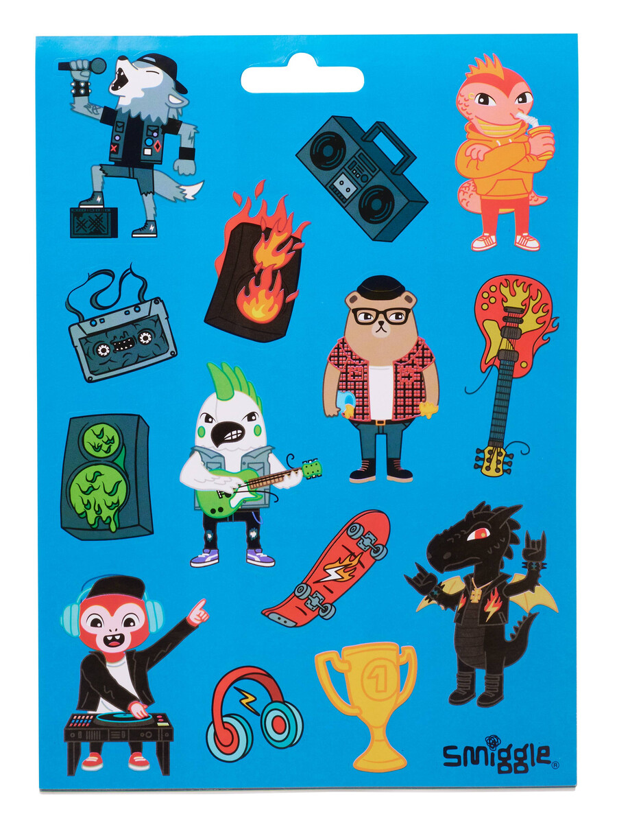 libro de pegatinas del estudio de las mejores amigas