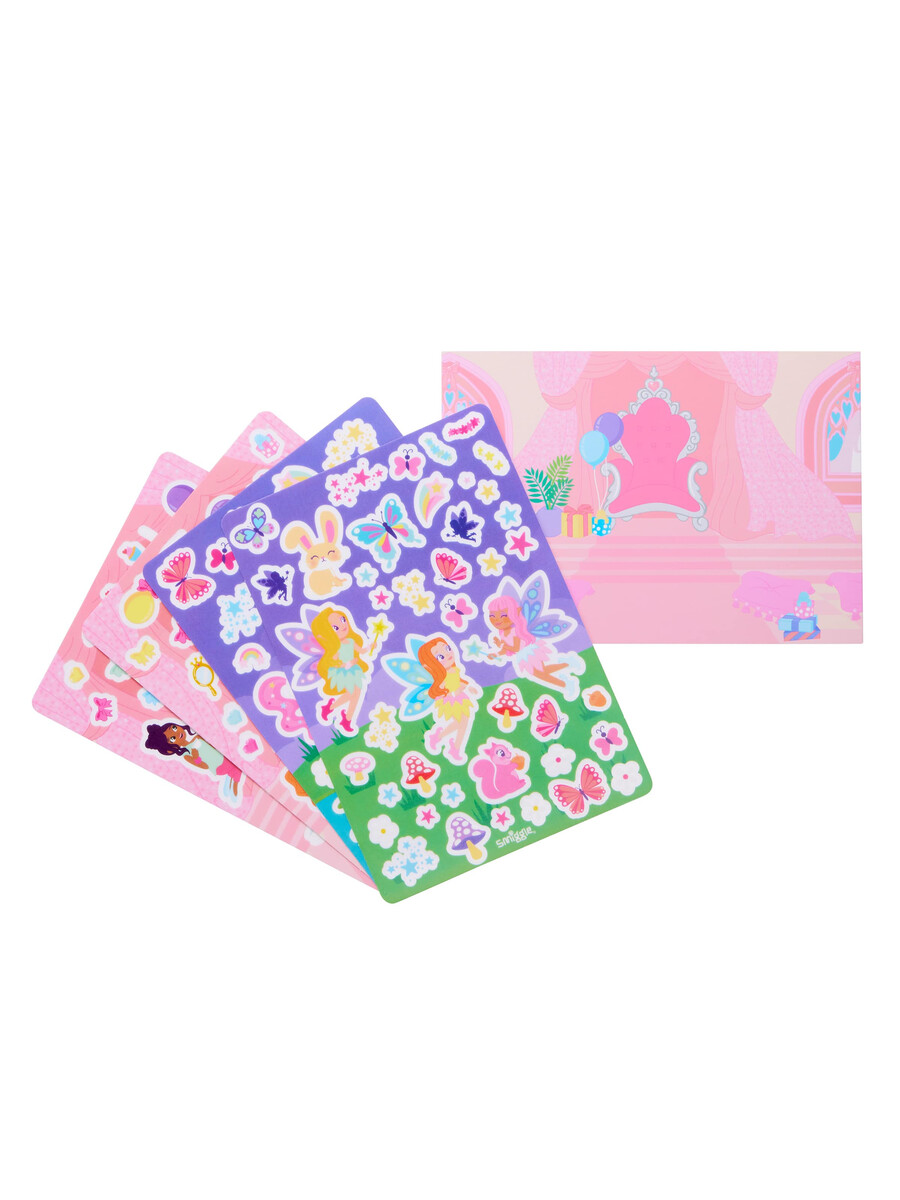 libro de pegatinas de escenas de juego