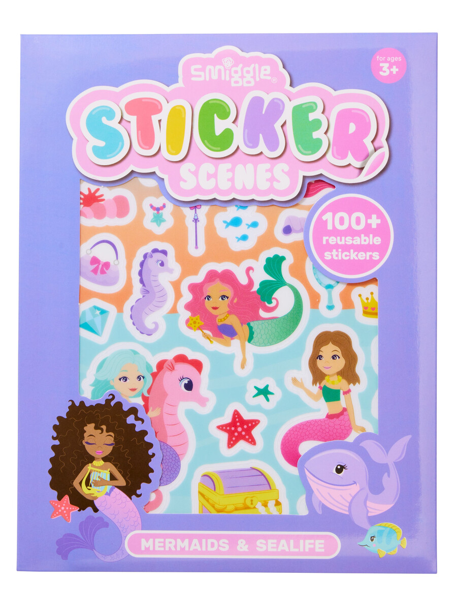 libro de pegatinas de escenas de juego