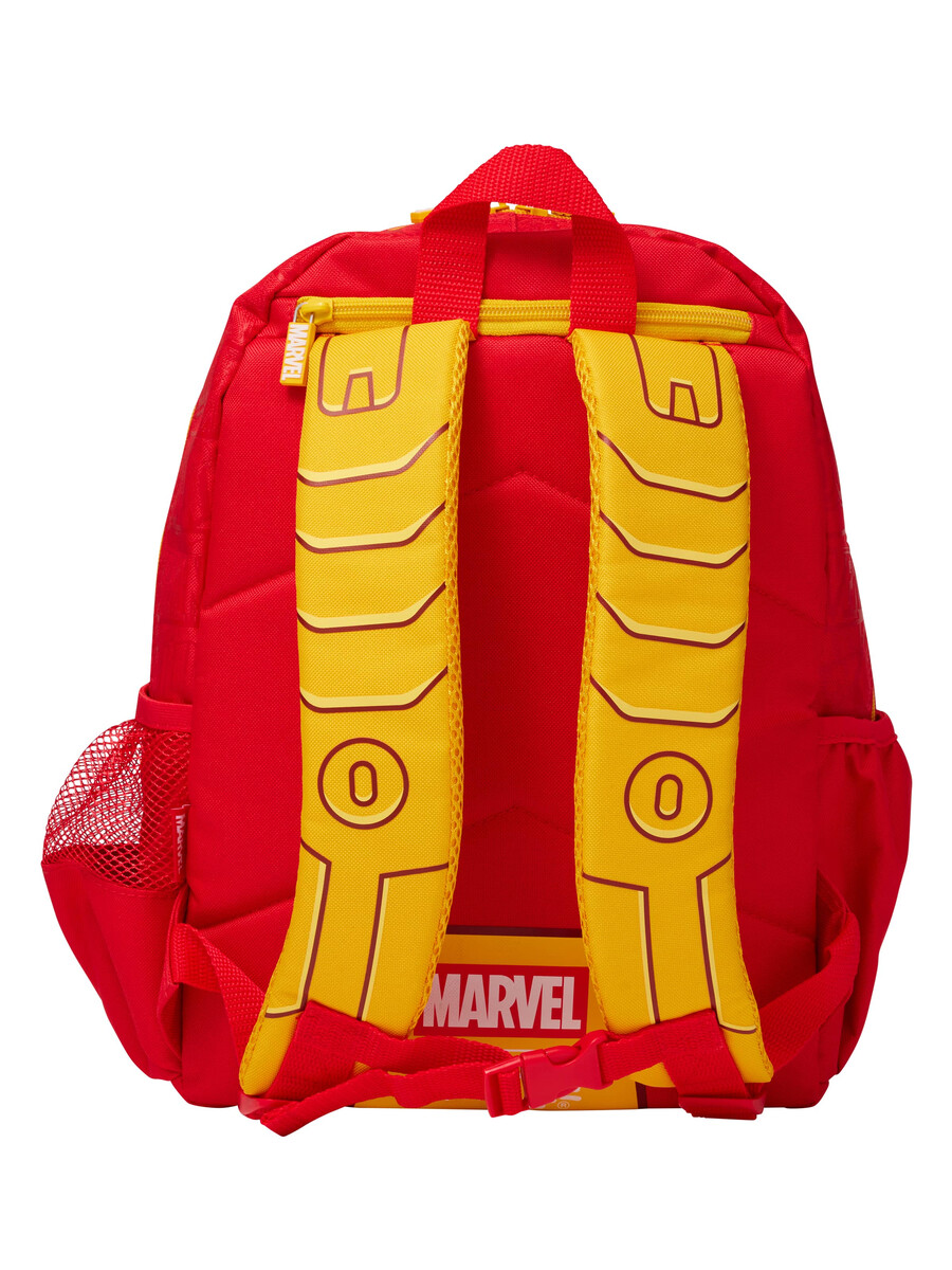 mochila con capucha marvel iron man junior