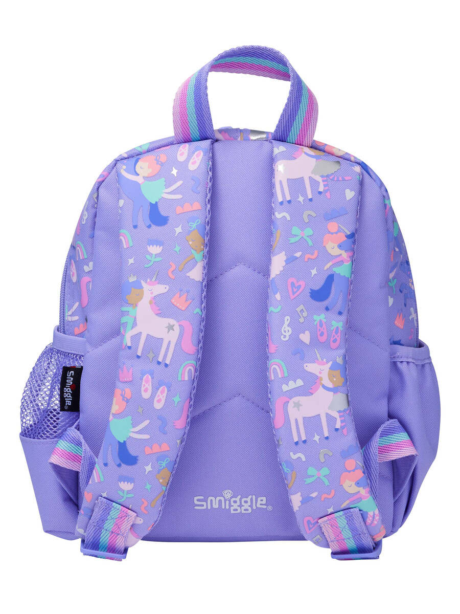 mochila diminuta ready set go con peluche desmontable