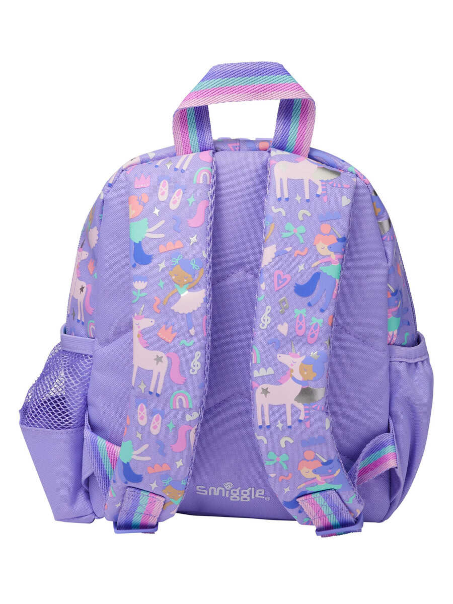 mochila diminuta ready set go con peluche desmontable