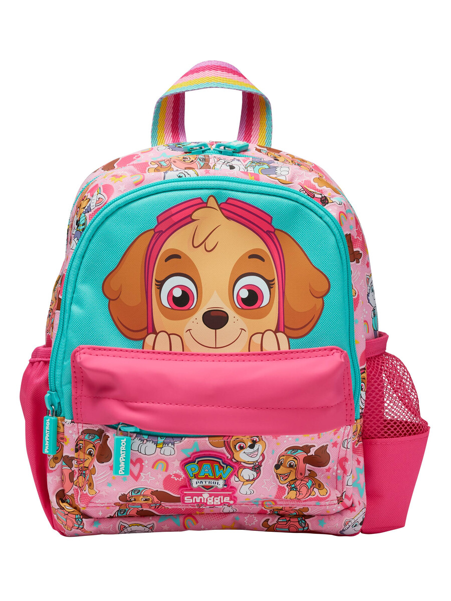 mochila de personajes diminutos de paw patrol