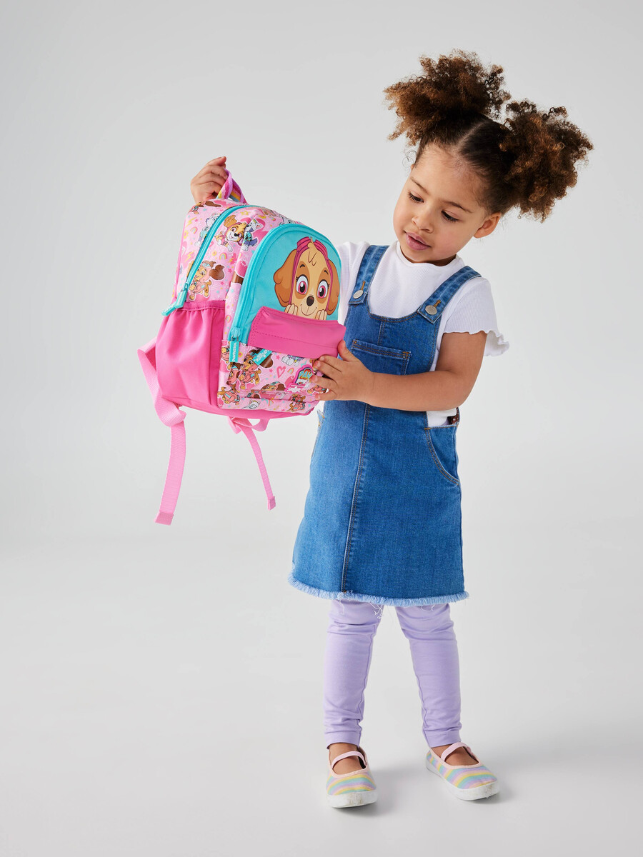 mochila de personajes diminutos de paw patrol