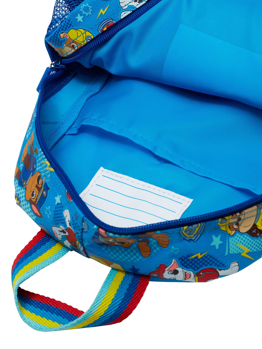 mochila de personajes diminutos de paw patrol