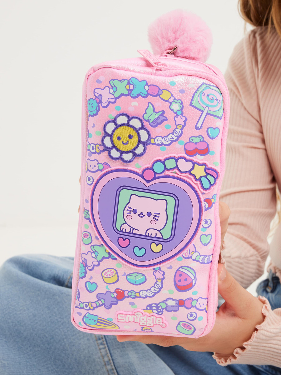 estuche para lápices super charge pocket character