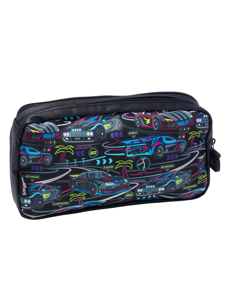 estuche de bolsillo para lápices con diseño de personajes de bright eyes
