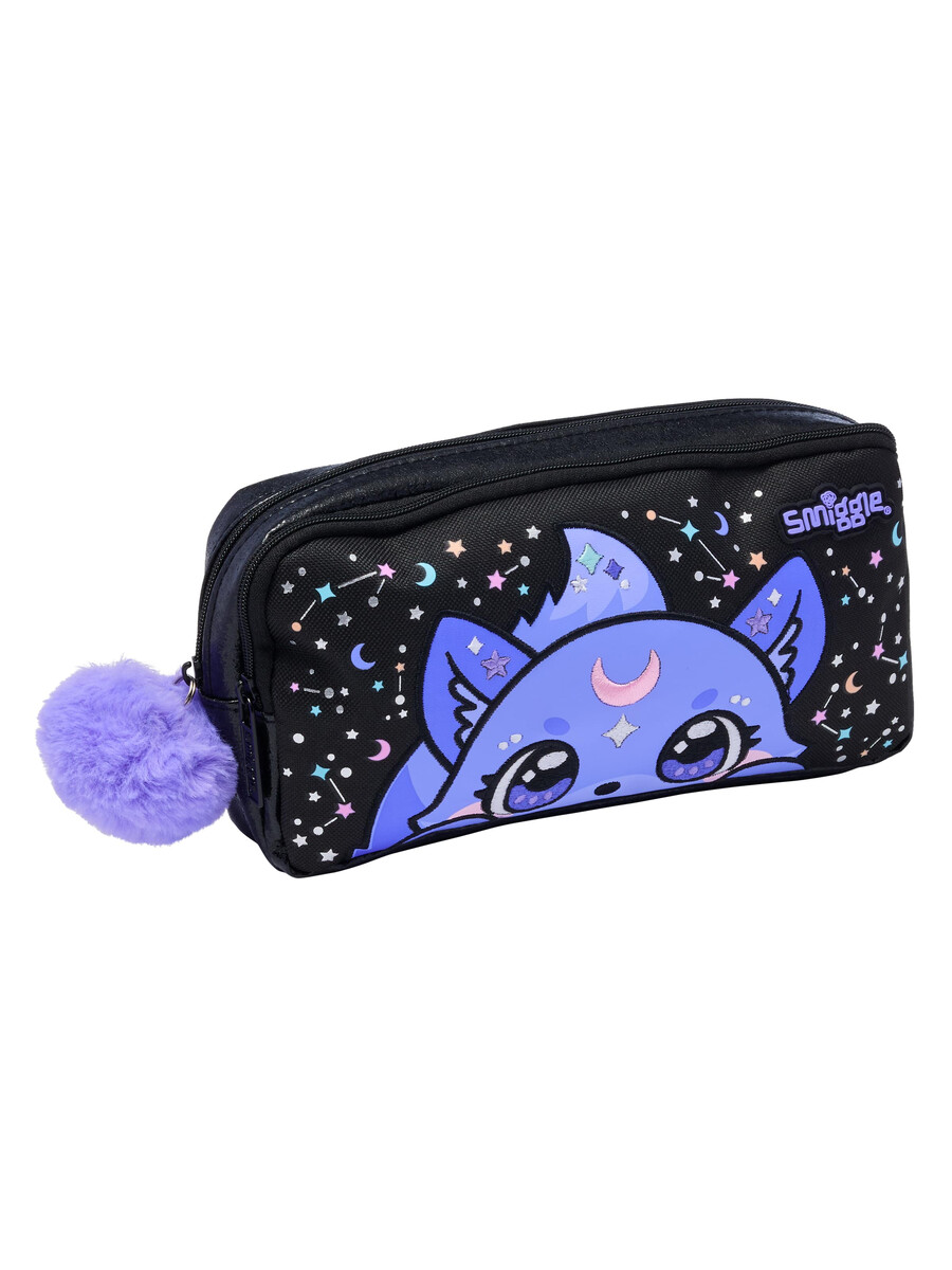 estuche de bolsillo para lápices con diseño de personajes de bright eyes