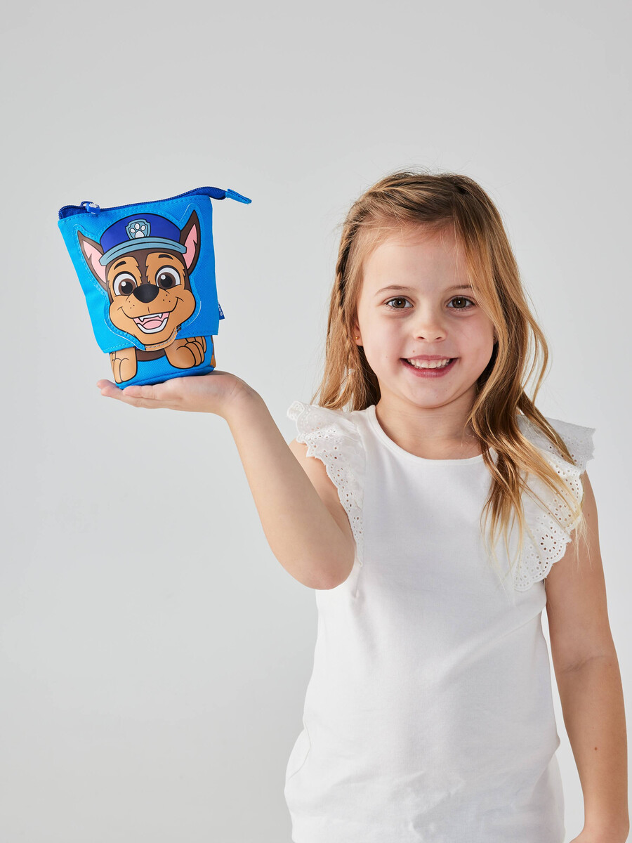 estuche para lápices 2 en 1 paw patrol stand n slide