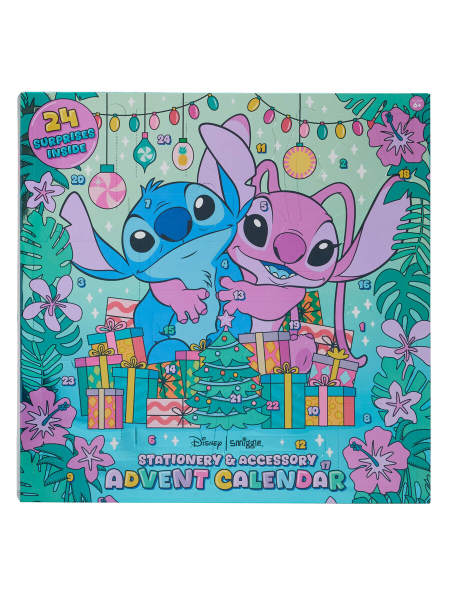 calendario de adviento de stitch de disney