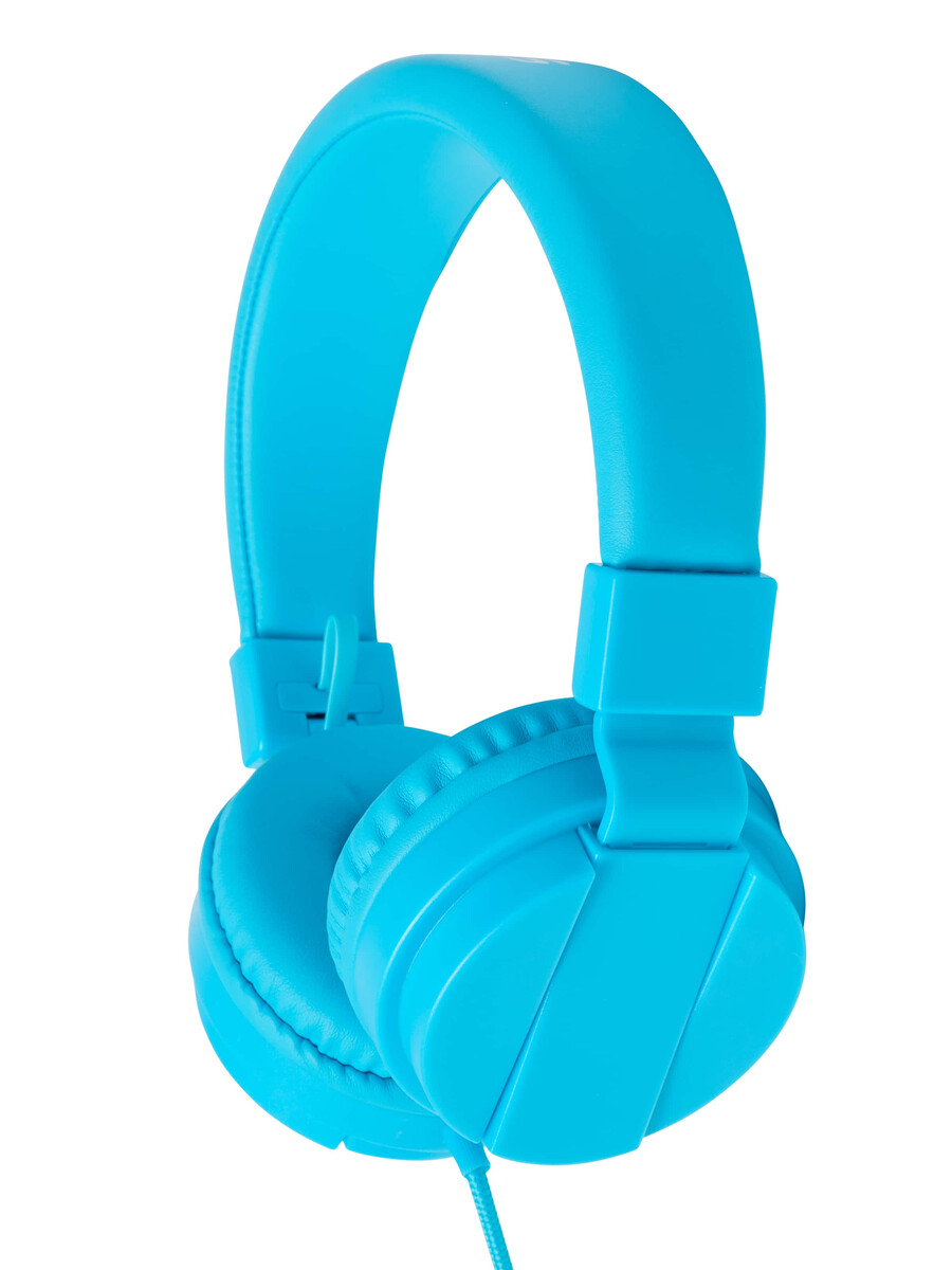 auriculares plegables clásicos de neón