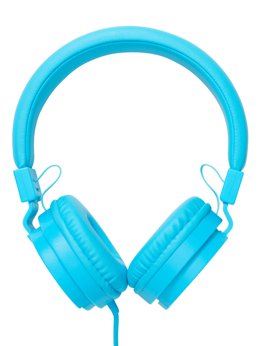 auriculares plegables clásicos de neón