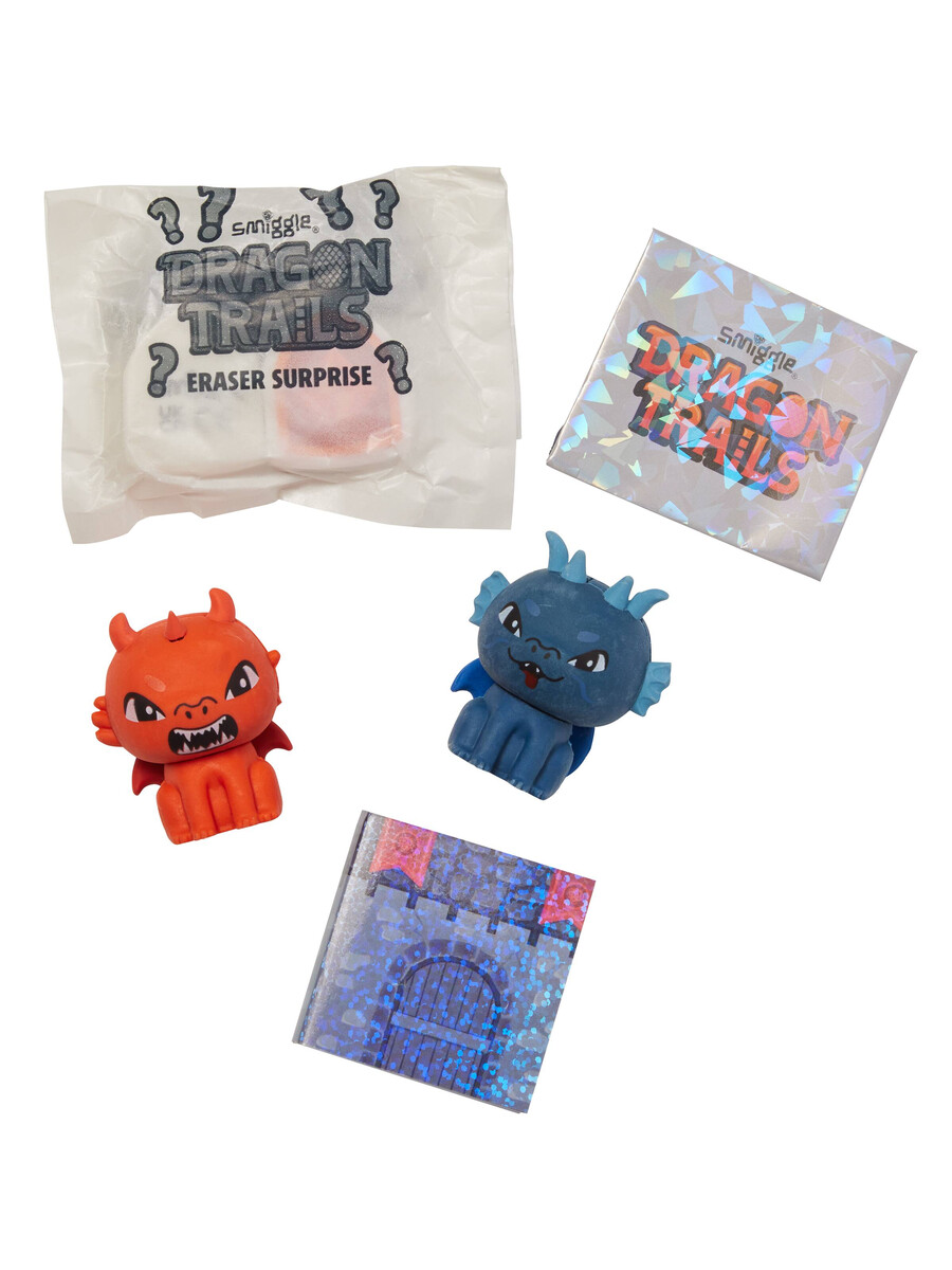 paquete de regalo de gomas de borrar dragon trails