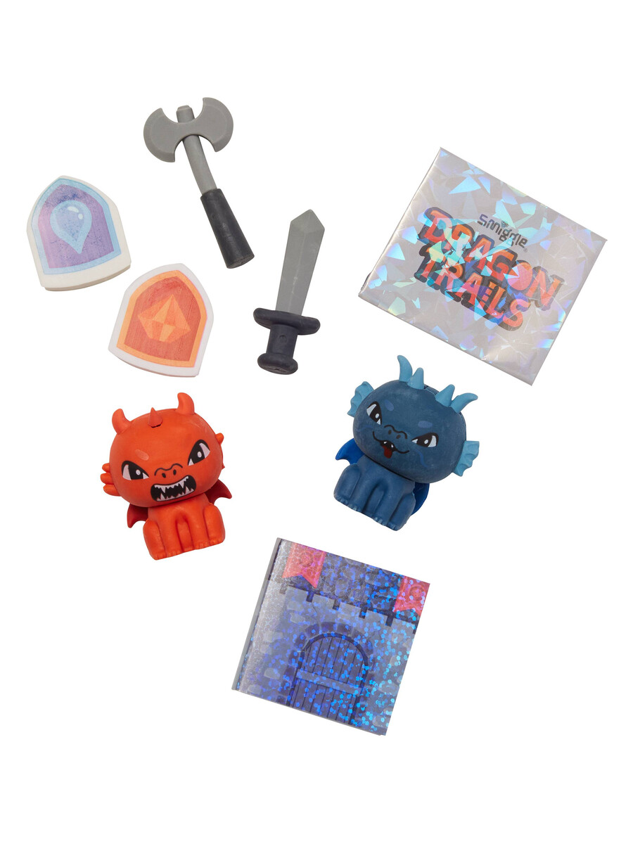 paquete de regalo de gomas de borrar dragon trails