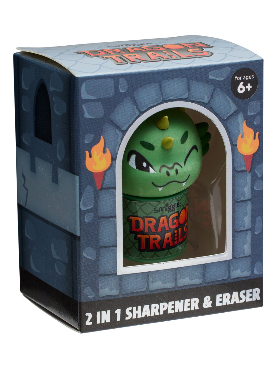 sacapuntas dragon trails 2 en 1