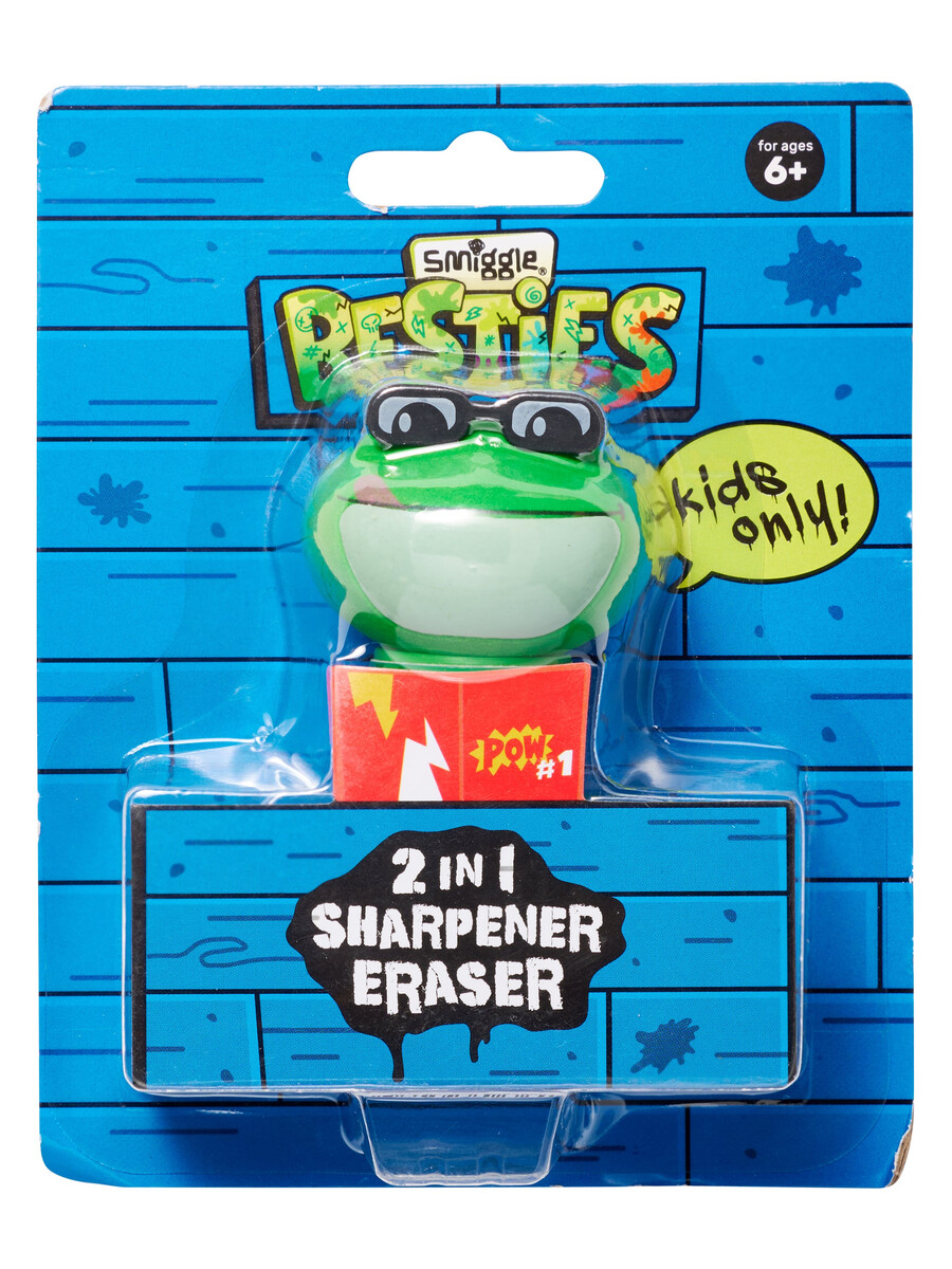 sacapuntas 2 en 1 besties