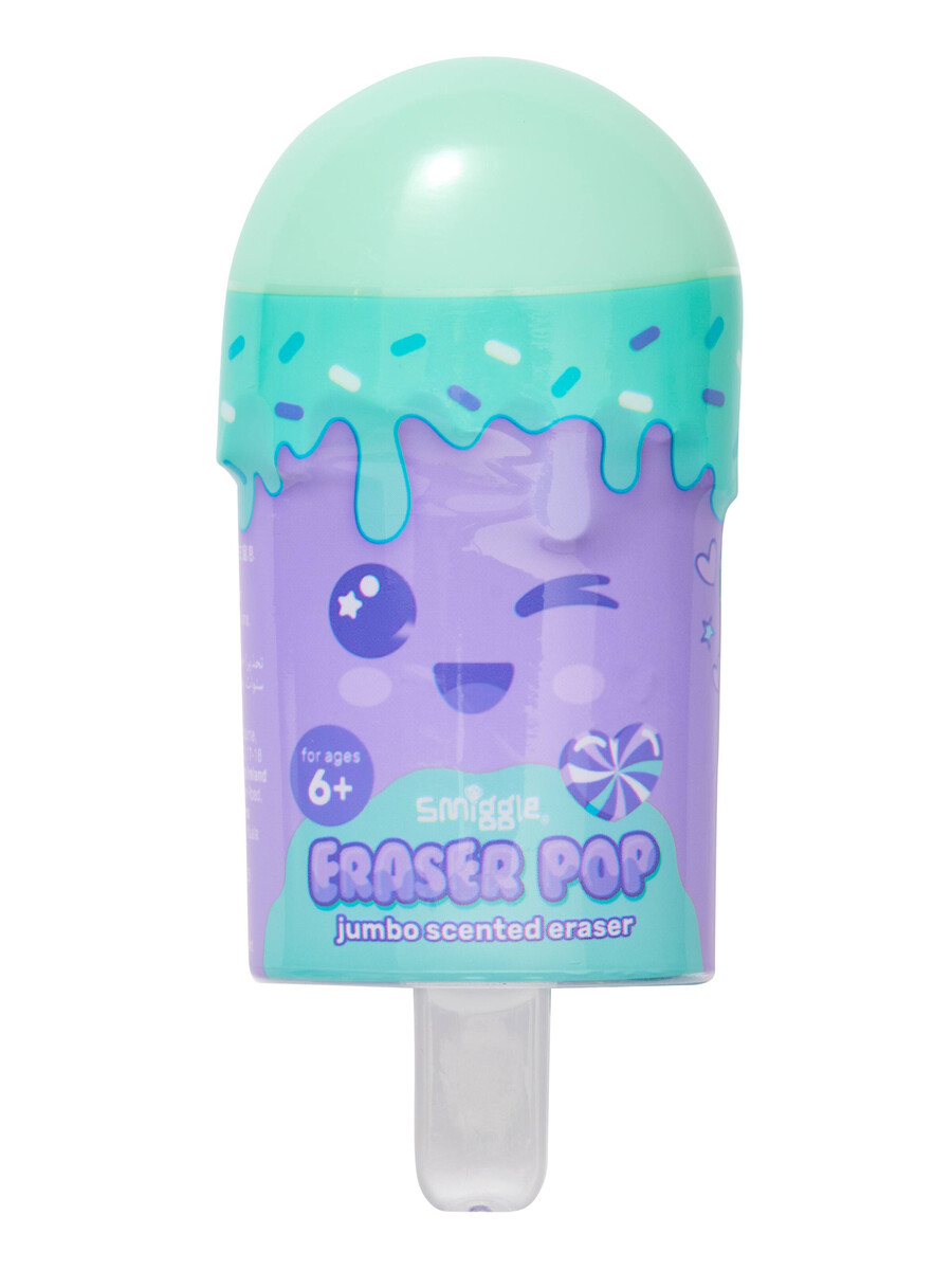 goma de borrar gigante perfumada pop