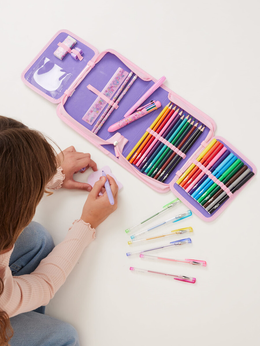 paquete de regalo de artículos de papelería super charge midi