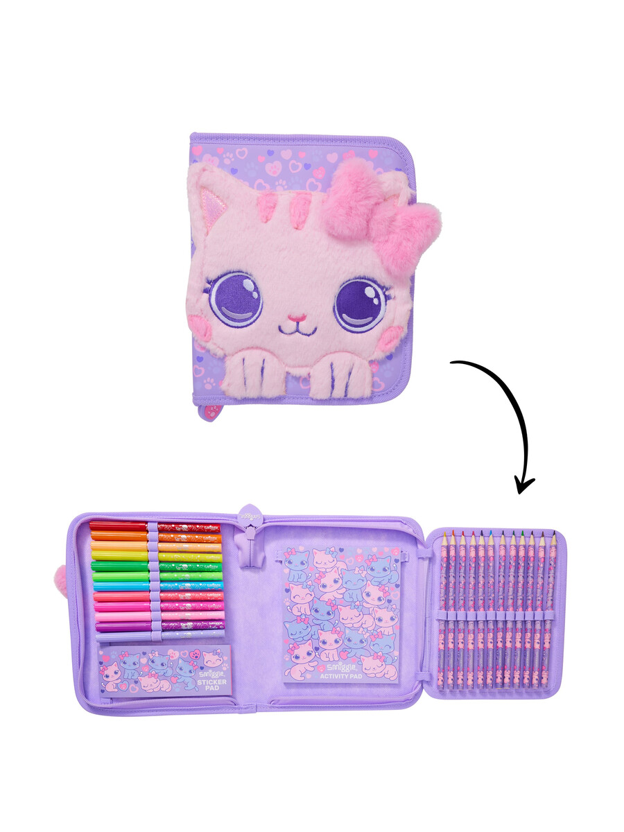 paquete de regalo de papelería infantil fluffy paws