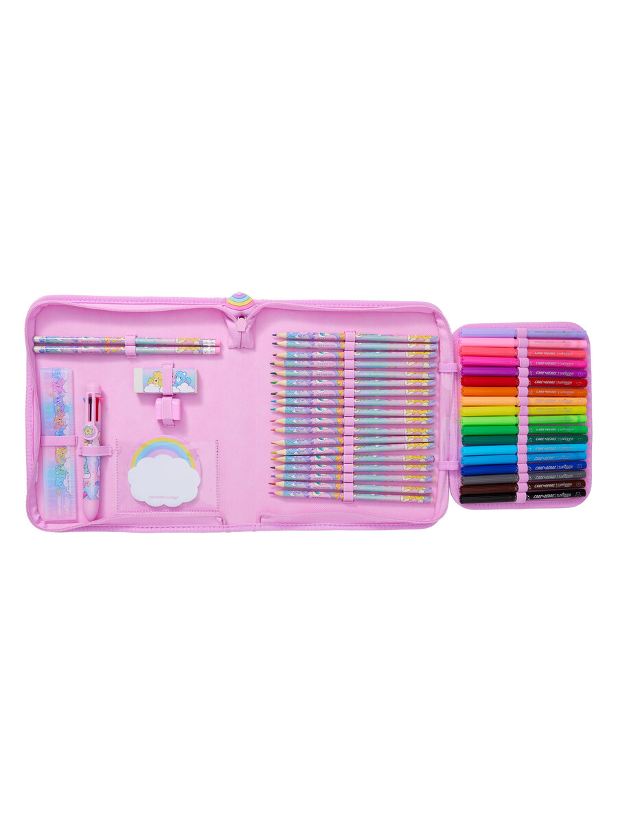 paquete de regalo de artículos de papelería care bears zip it