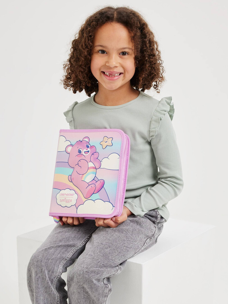 paquete de regalo de artículos de papelería care bears zip it