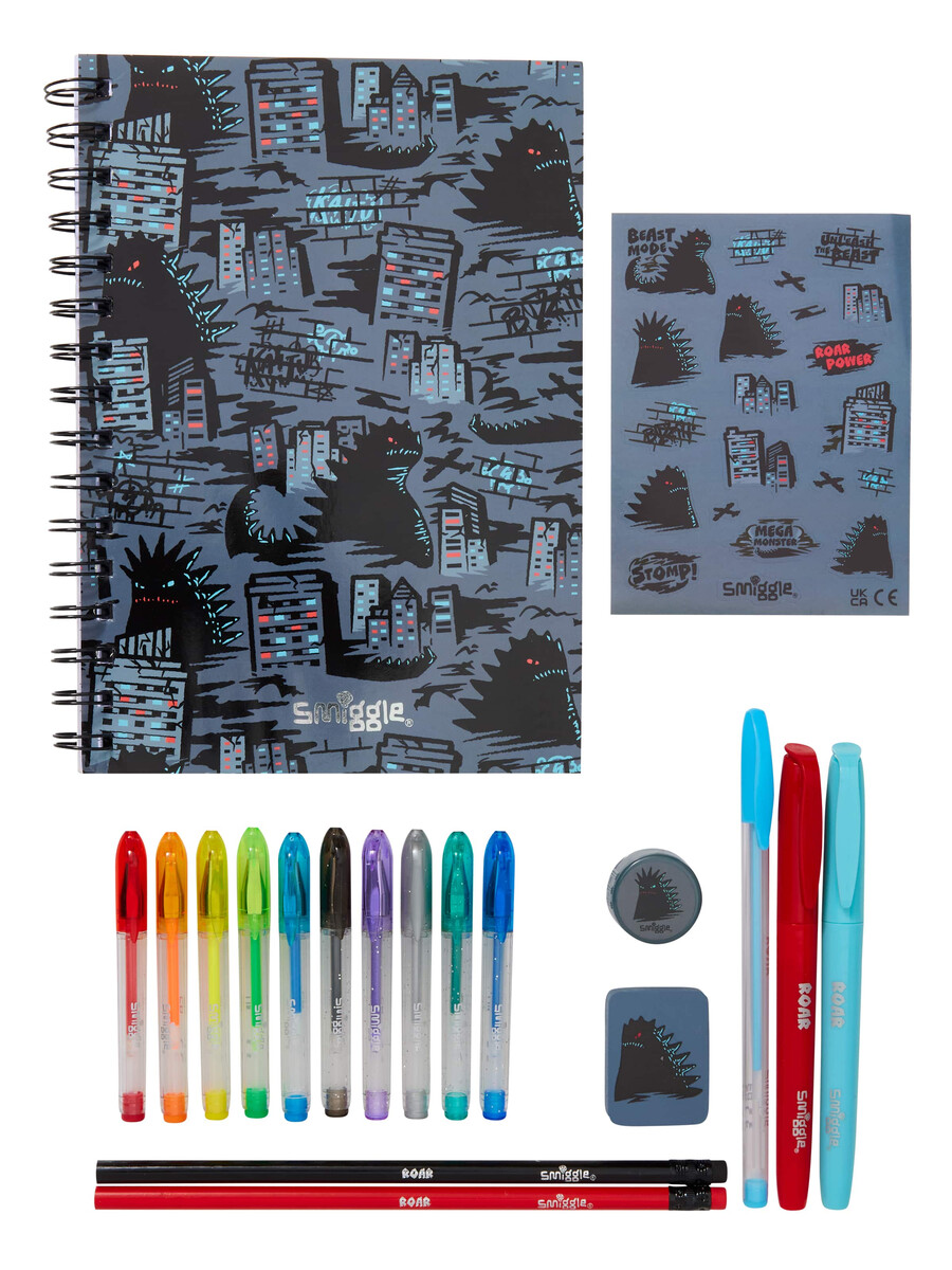 pack de regalo de artículos de papelería bright eyes a5 essentials