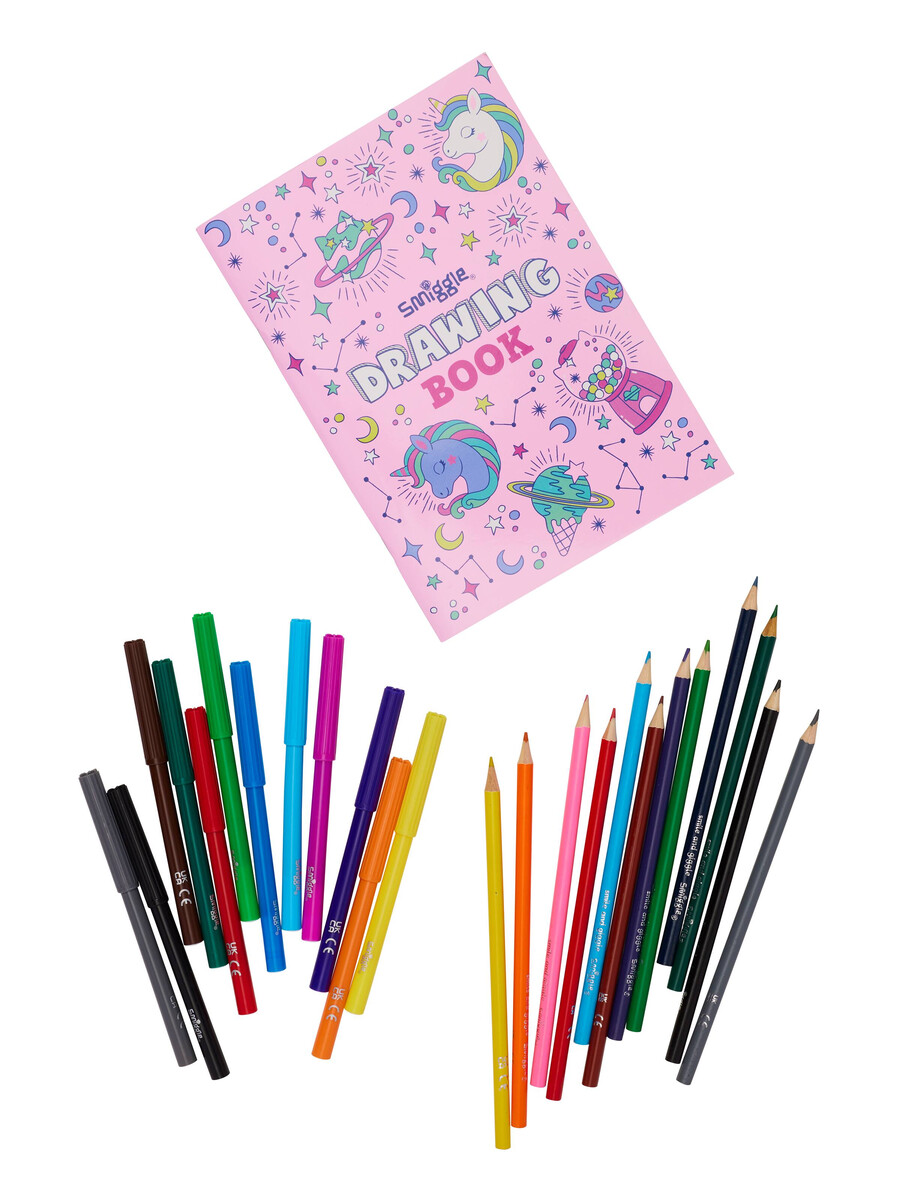 kit para dibujar en cualquier lugar