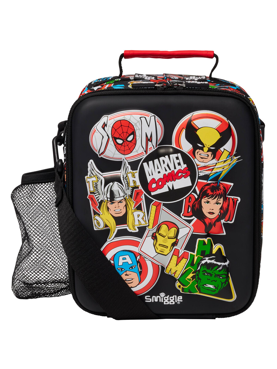 lonchera marvel hardtop level con correa