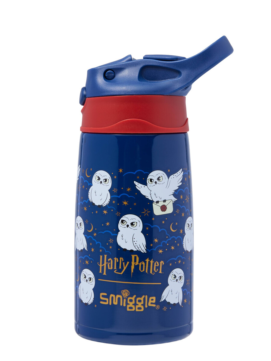 botella de acero inoxidable hedwig junior con tapa abatible de 400 ml
