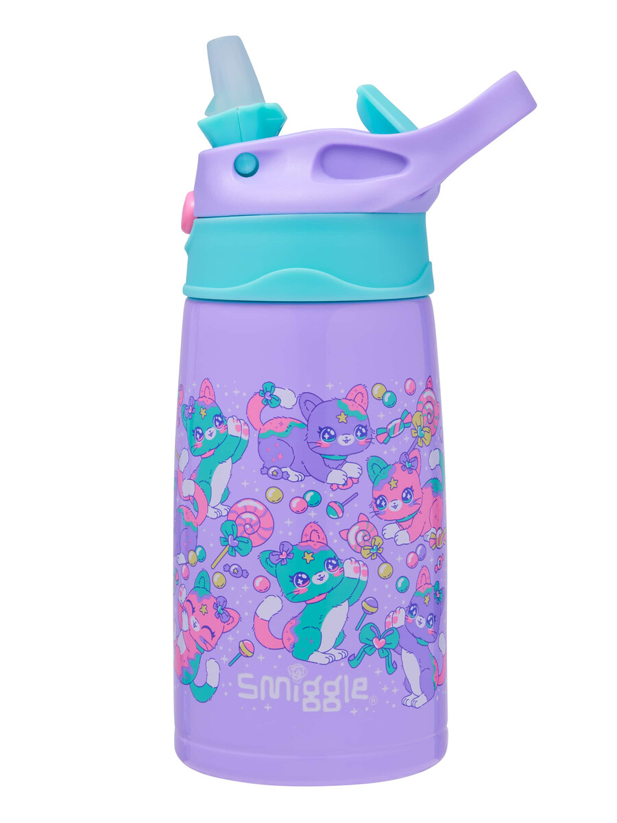 botella de acero inoxidable abatible adventurous junior de 400 ml