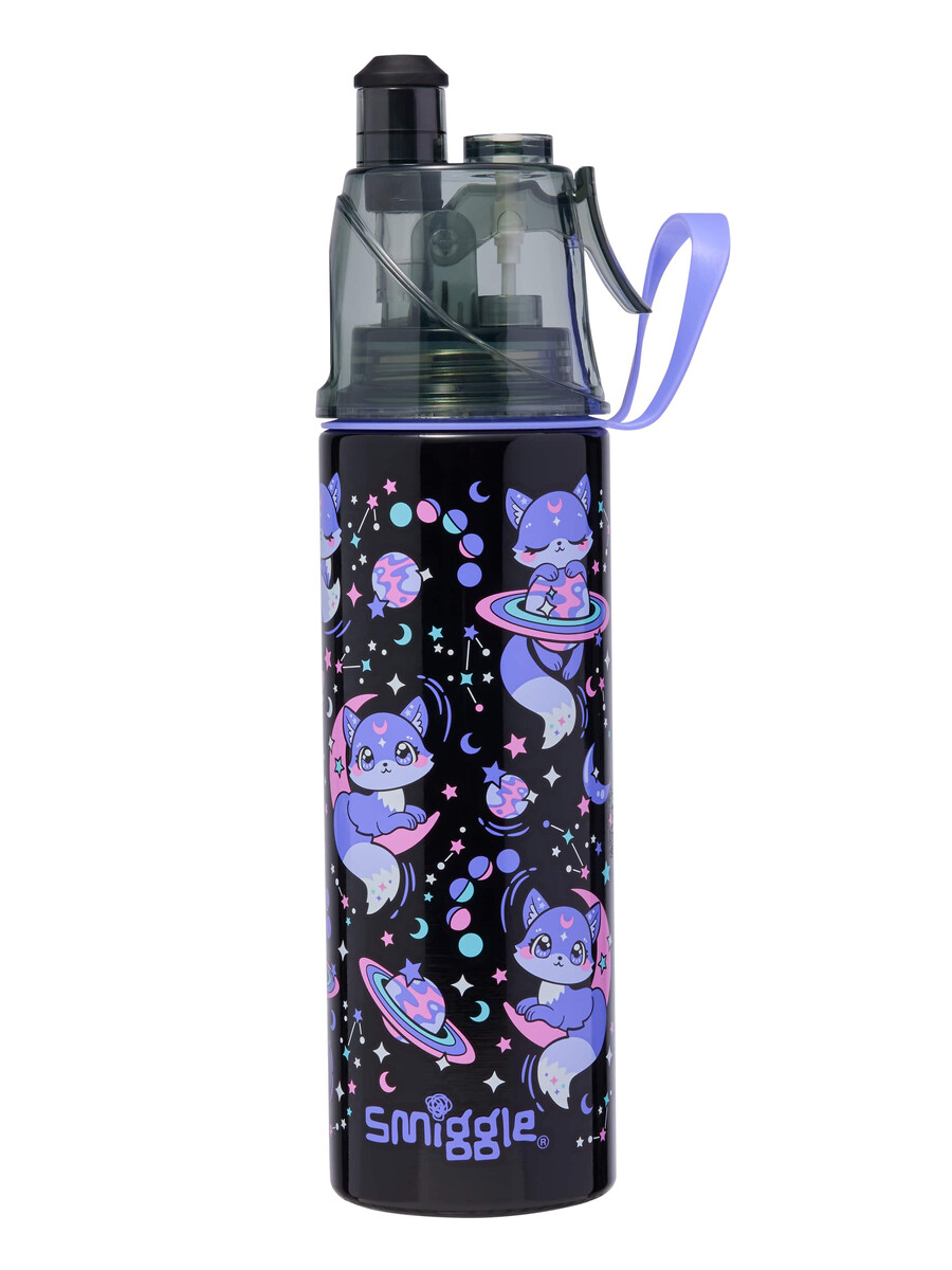 botella de acero inoxidable aislada bright eyes para bebidas con pulverizador 500 ml