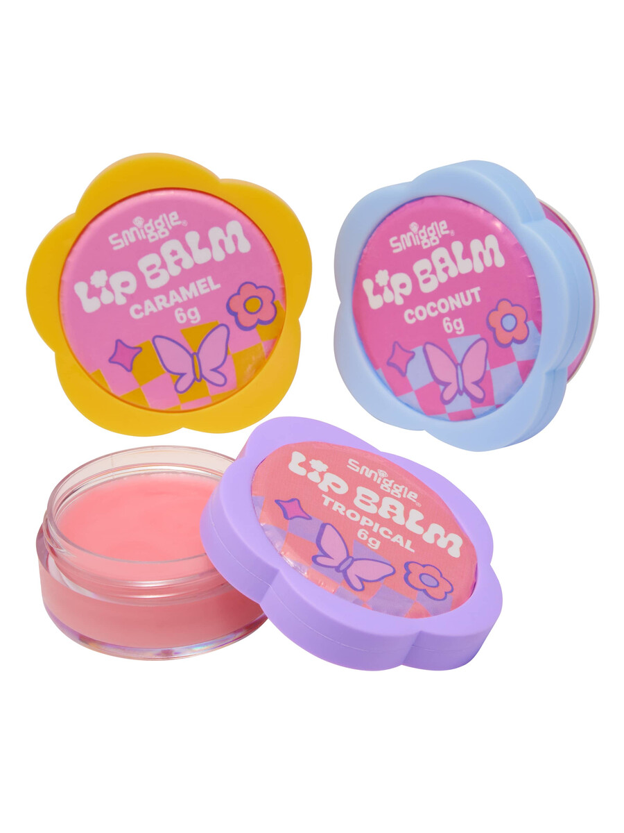 paquete de 3 bálsamos labiales