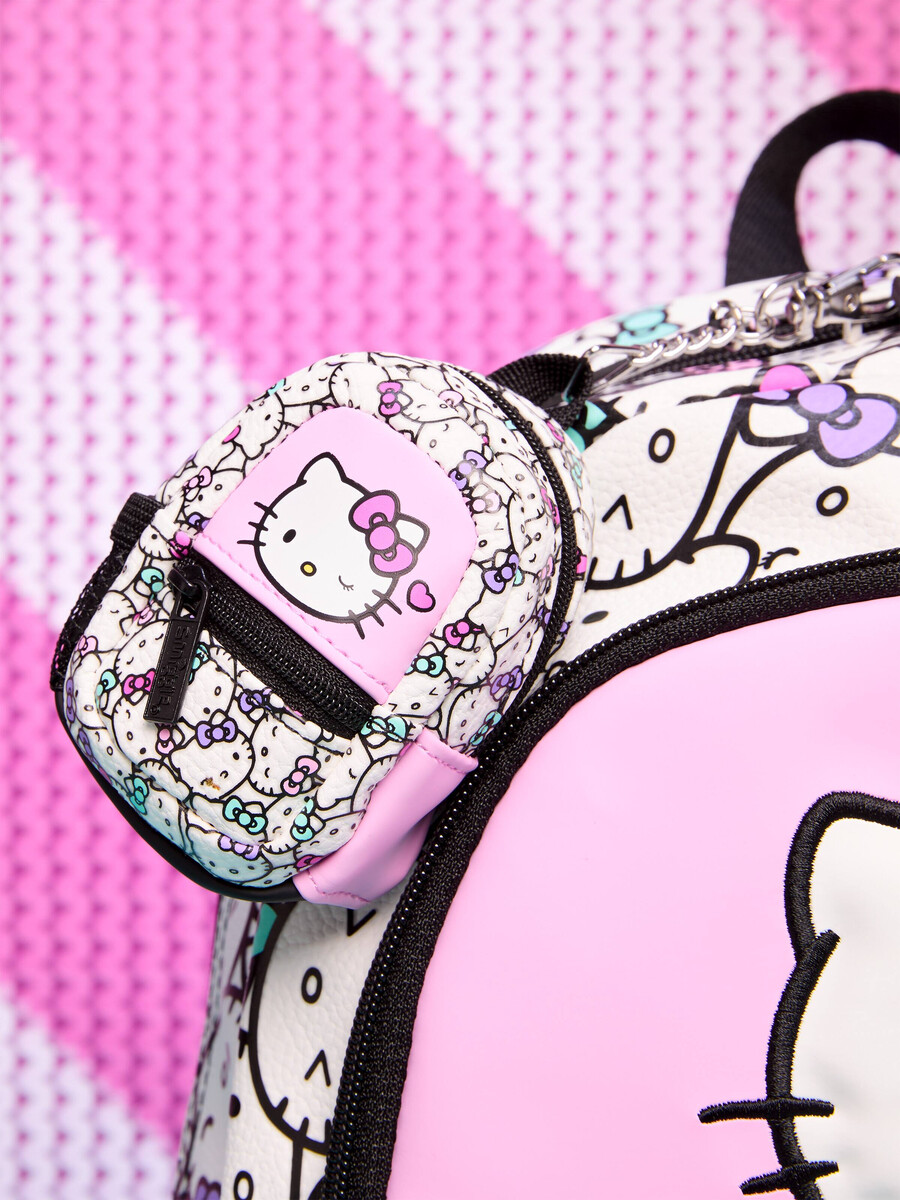 llavero coleccionable de mochila hello kitty mini