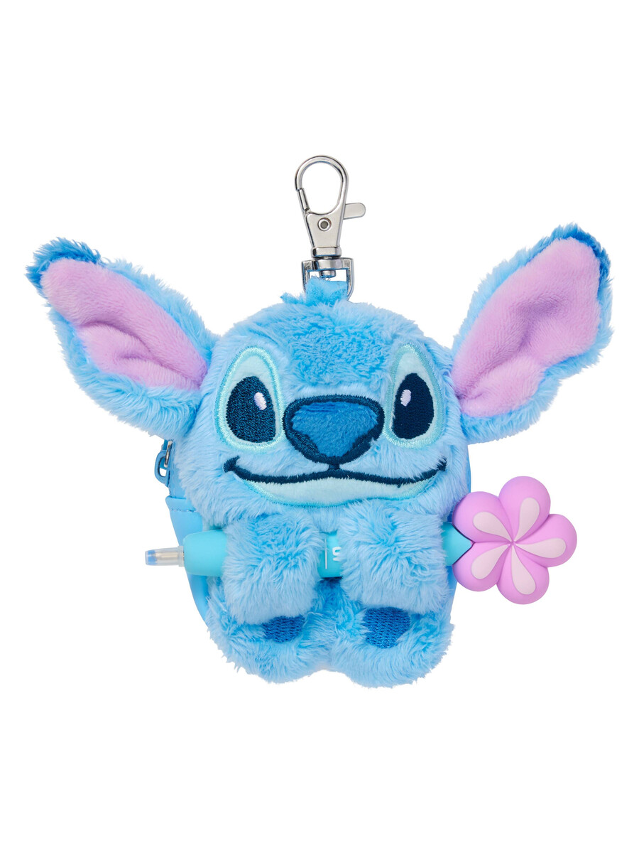 llavero con bloc de notas stitch mini pen pal