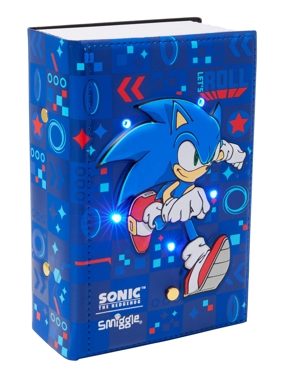 caja fuerte luminosa de sonic el erizo